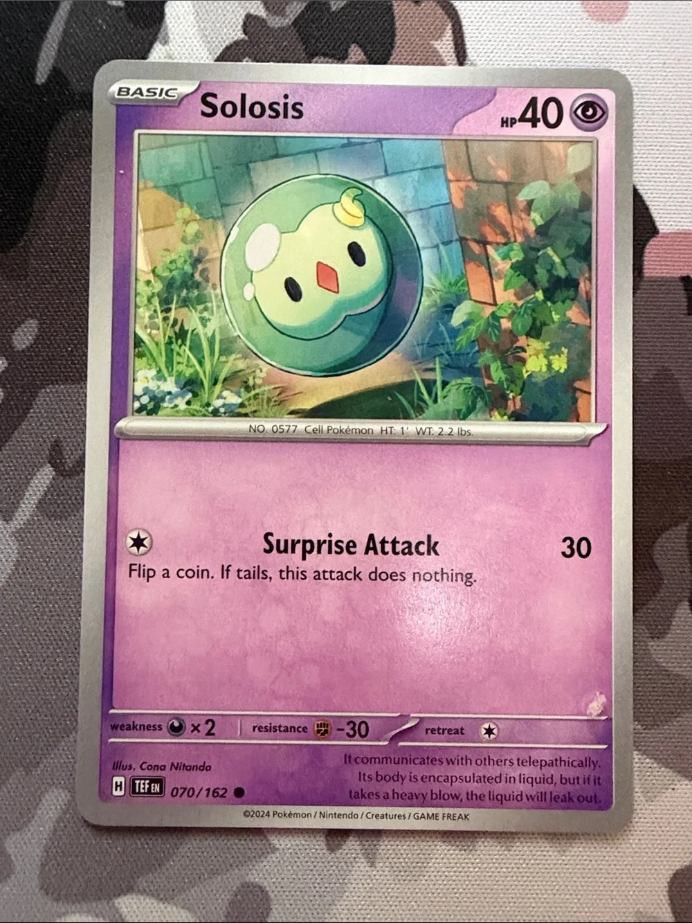 Solosis & Duosion Evolution Line Lot | 4 Pokémon Cards | ✨5/$25✨